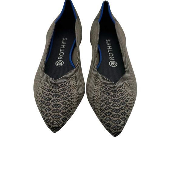 Rothy's The Point Walnut Python Rare Women’s Size 9.5 - Picture 3 of 8